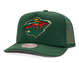 Kappe Mitchell & Ness - NHL Evergreen Trucker Wild - Minnesota Wild - Green