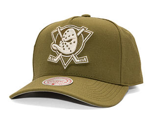 Kappe Mitchell & Ness - NHL Fashion Basic Pro Vntg - Anaheim Ducks - Olive