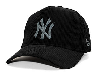 Kappe New Era - MLB Cord 9FORTY A-Frame - NY Yankees - Black