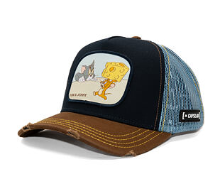 Kappe Capslab Trucker Tom & Jerry X Capslab Brown/Grey