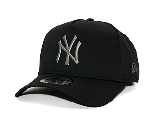 Kappe New Era - MLB Metallic 9FORTY A-Frame - NY Yankees - Black