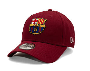 Kinder Kappe New Era - Core Logo 9FORTY Kids - Barcelona FC - Cardinal
