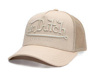 Kappe Von Dutch - Trucker - Originals Logo Beige