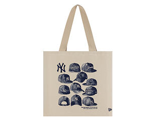 Tasche New Era - MLB Graphic Heavy Tote Bag - NY Yankees - Ivory