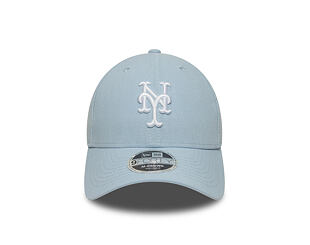 Kappe New Era - MLB Linen 9FORTY M-CROWN - NY Mets - Sky Blue