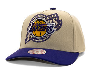 Kappe Mitchell & Ness - Off Tilted - NBA - Los Angeles Lakers - Off White