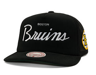 Kappe Mitchell & Ness - Head Coach Trucker - NHL - Boston Bruins - Black
