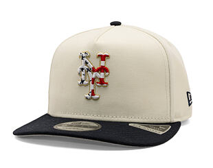 Kappe New Era - MLB "American Flag" 9FIFTY - NY Mets - Chrome White