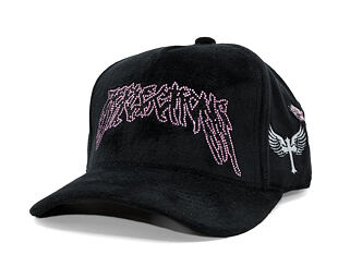 Kappe Reflection Luxury New Angel Cap - Black Pink Script