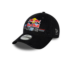 Kappe New Era - F1 Distressed Cord 9FORTY - RED BULL F1 - Black