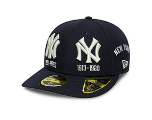 Kappe New Era - MLB IMAGE DROP All-Over 59FIFTY Low Profile - NY Yankees - Navy