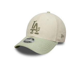 Kinder Kappe New Era - MLB Cord 9FORTY M-CROWN - LA Dodgers - Cream / Soft Grass