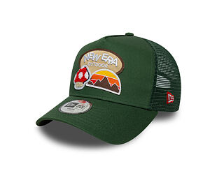 Kinder Kappe New Era - Branded Outdoor 9FORTY A-Frame Trucker - Cilantro Green