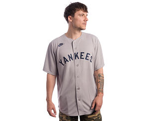 Trikot Nike - MLB Men's Cooperstown Jersey - New York Yankees 1927 - Atmosphere Grey