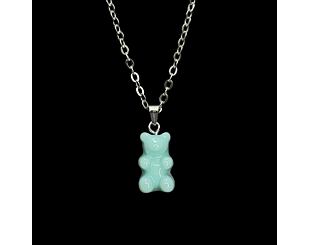 Kette Fainz - Mono Bear Chain - Light Blue Mono
