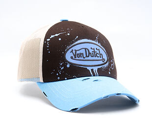 Kappe Von Dutch - Baseball - Print & Embroidery - Black / Light Blue