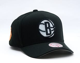 Kappe Mitchell & Ness - NBA 404 Club Neon Pro Snapback - Brooklyn Nets - Black