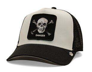 Kappe Goorin - Danger Skull And Crossbones - Dust / Black