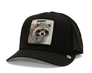Kinder Kappe Goorin - Bandit (all Black) - Raccoon - Black