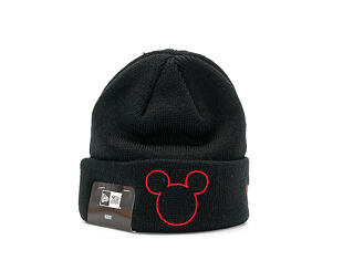 Kinder Mütze New Era Disney Knit Mickey Mouse Infant Black/Scarlet