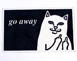 Teppich Rip N Dip - Go Away Rug Black