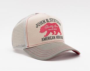 Kappe Stetson - Trucker Cap Bear - Sand/Khaki