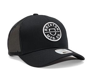 Kappe Brixton Crest X MP Mesh Cap - Black/Black