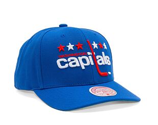 Basecap Mitchell & Ness NHL Team Ground 2.0 Pro Snapback Washington Capitals Blau