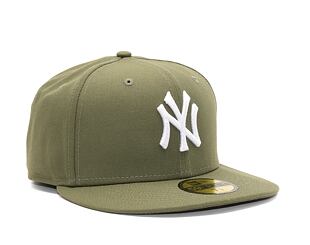Kappe New Era - MLB Essential 59FIFTY - NY Yankees - New Olive / White