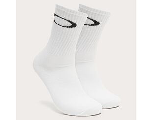 Socken Oakley Ellipse 3er Pack Crew Sock Weiß