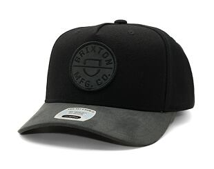 Kappe Brixton Crest C MP Snapback - Black/Black/Black