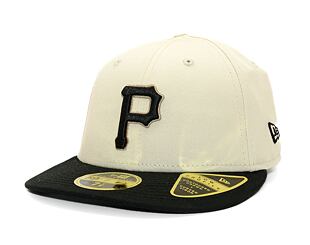 Kappe New Era - 59FIFTY Low Profile "Late Fall Vibes" - Pittsburgh Pirates - Cream / Black