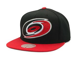 Kappe Mitchell & Ness - Team 2 Tone 2.0 Snapback - Carolina Hurricanes - Black/Red