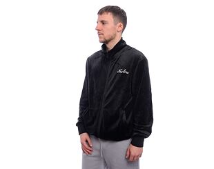 Jacke New Era - Velour Track Jacket - Black