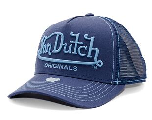 Kappe Von Dutch - Trucker Riverside - Caps - Cot Twill - Blue