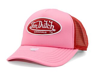 Kappe Von Dutch - Trucker Tampa - Caps - Polyester Foam - Pink/ Red