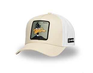 Kappe Capslab - Trucker Looney Tunes - Daffy Duck - Cream / White