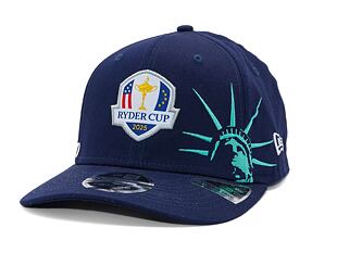 Kappe New Era - Ryder Cup Oversized Emblem 9FIFTY Stretch-Snap - Light Navy