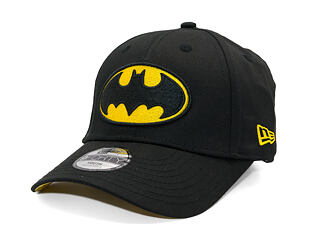 Kinder Kappe New Era - WARNER BROS DC Print 9FORTY - Batman - Black