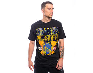 T-Shirt Mitchell & Ness - NBA Big Champ Tee - Golden State Warriors - Black