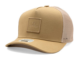 Kappe Brixton - Alpha Block X C Mp Mesh Cap - Sand/Sand