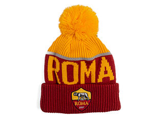 Mütze New Era - Medium Knit Sport Beanie AS Roma - Red / Gold