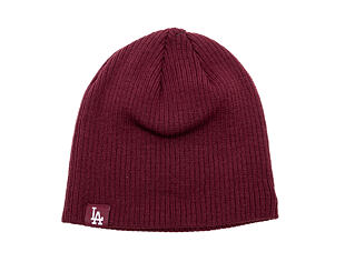 Mütze New Era - MLB Essential Skully Beanie - LA Dodgers - Burgundy