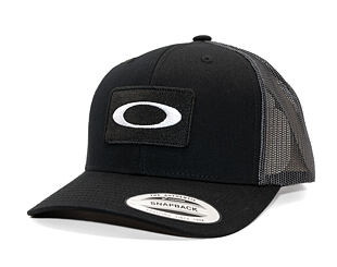 Kappe Oakley - O Original Patch Trucker - Black/Forged Iron