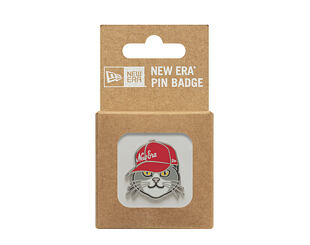 Brosche New Era - Branded Cap Pin - Cat - Silver