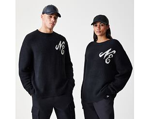 Strickpullover New Era - Branded Knit Sweater - Black