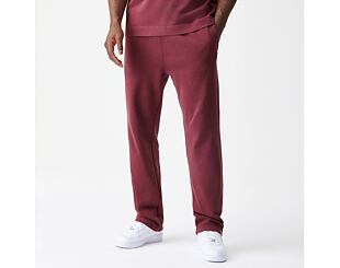 Hose New Era - Branded Washed Straight Sweatpants - Burgundy