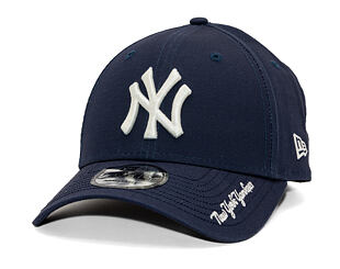 Kappe New Era - MLB Visor Script 9FORTY - NY Yankees - Navy