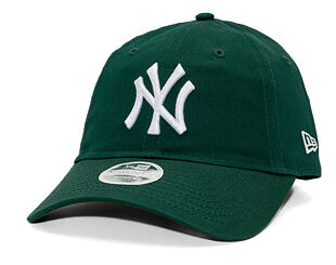 Damen Kappe New Era - MLB Essential 9TWENTY - NY Yankees - Dark Green / White