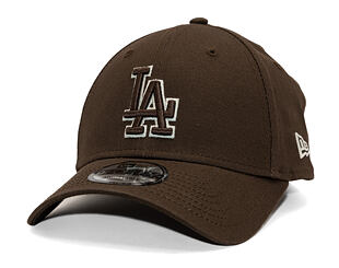 Kappe New Era - MLB Team Outline 9FORTY - LA Dodgers - Brown / Stone
